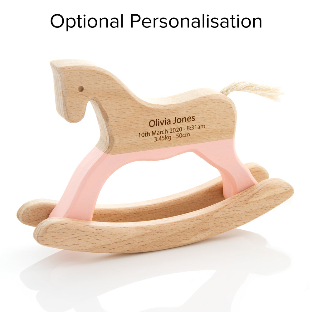 Rocking Horse optional personalisation